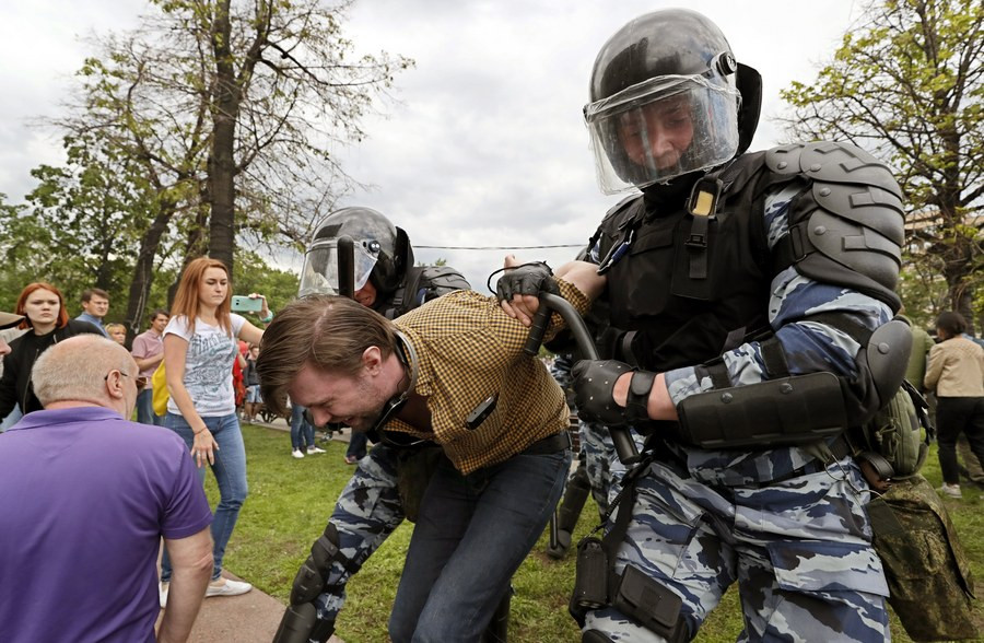 Ρωσία: ‘Ενταση και συλλήψεις σε διαδηλώσεις της αντιπολίτευσης