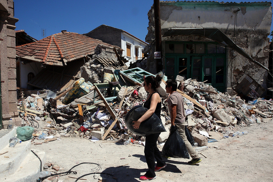 Ο σεισμός χτύπησε και μεταβυζαντινά μνημεία στην Λέσβο