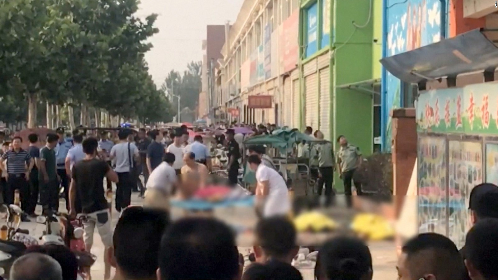 Σε βόμβα οφείλεται η φονική έκρηξη στο νηπιαγωγείο της Κίνας
