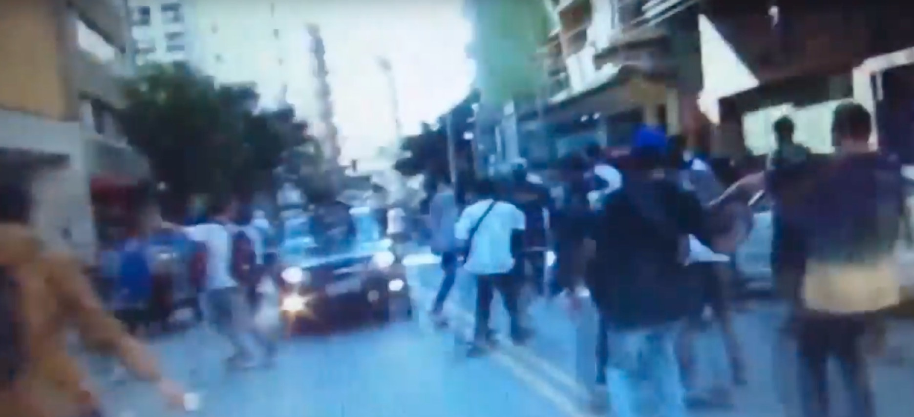 Σάο Πάολο: Αυτοκίνητο «σαρώνει» skaters [Βίντεο]