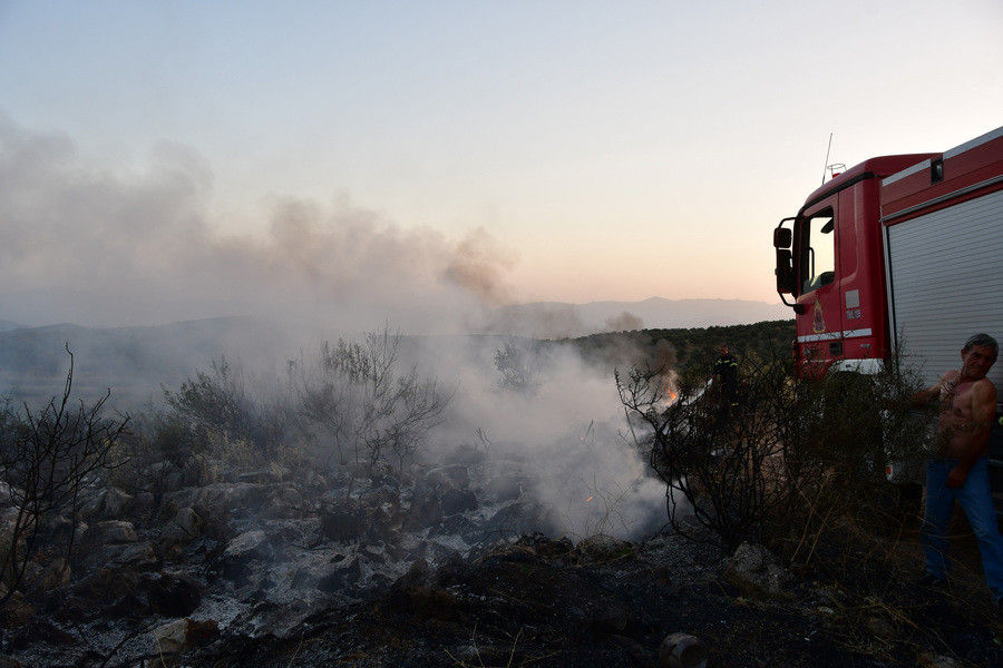 Σε ύφεση οι φωτιές σε Κότρωνα και Σκουτάρι Λακωνίας – Ο πρώτος απολογισμός [Βίντεο]