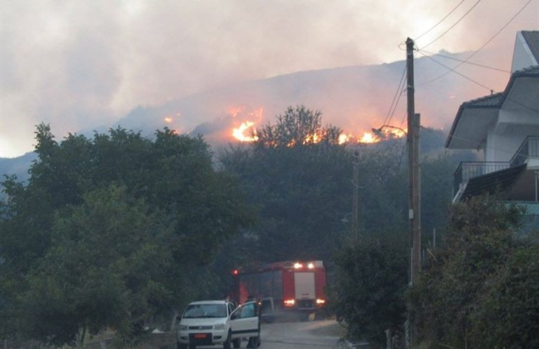 Υπό έλεγχο τέθηκε η πυρκαγιά στο Νεοχωρόπουλο Ιωαννίνων