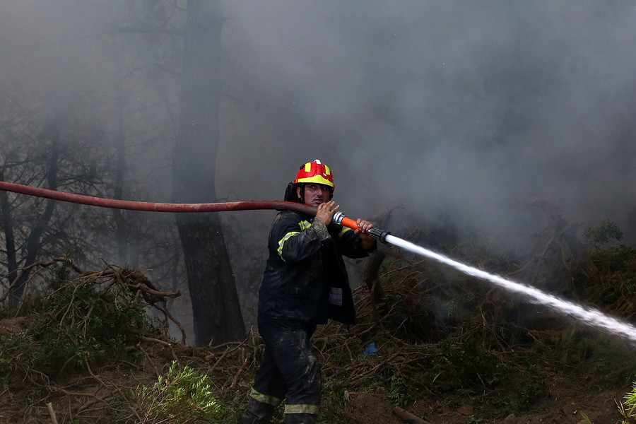 Αλεξανδρούπολη: Πυρκαγιά σε χώρο εναπόθεσης απορριμμάτων