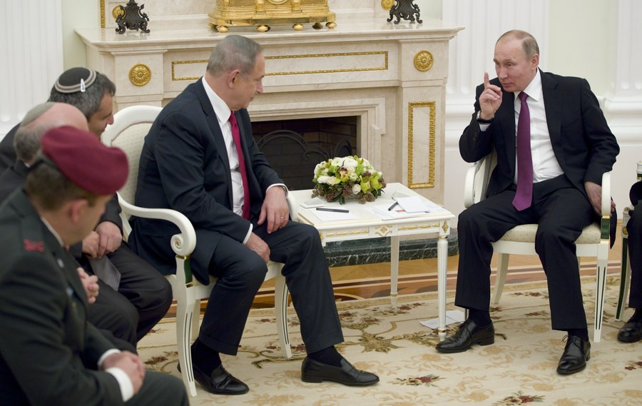 Συνάντηση Πούτιν – Νετανιάχου για τη Συρία