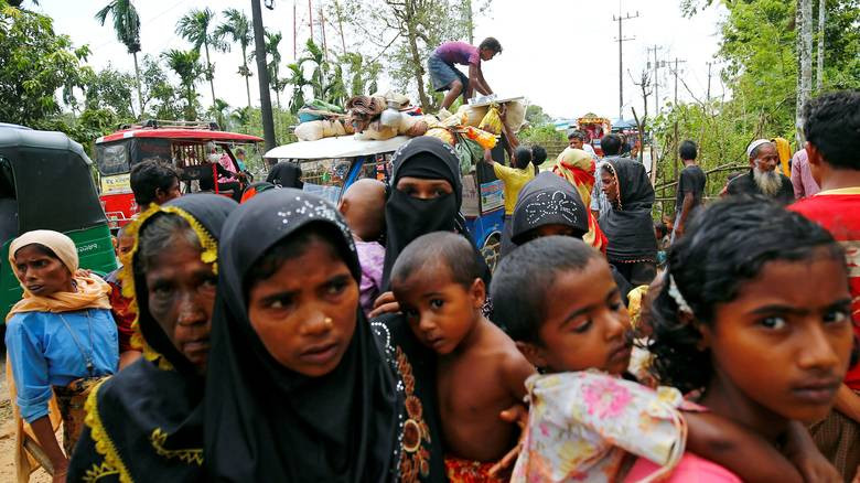 40.000 Ροχίνγκια έχουν αναζητήσει καταφύγιο στο Μπανγκλαντές