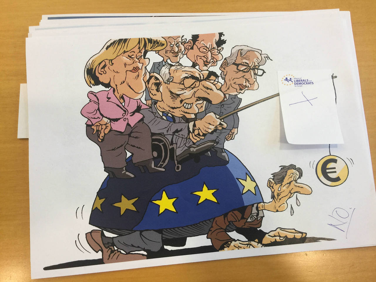 Η Λέσχη Ελλήνων Γελοιογράφων απαντάει στην λογοκρισία της ΕΕ