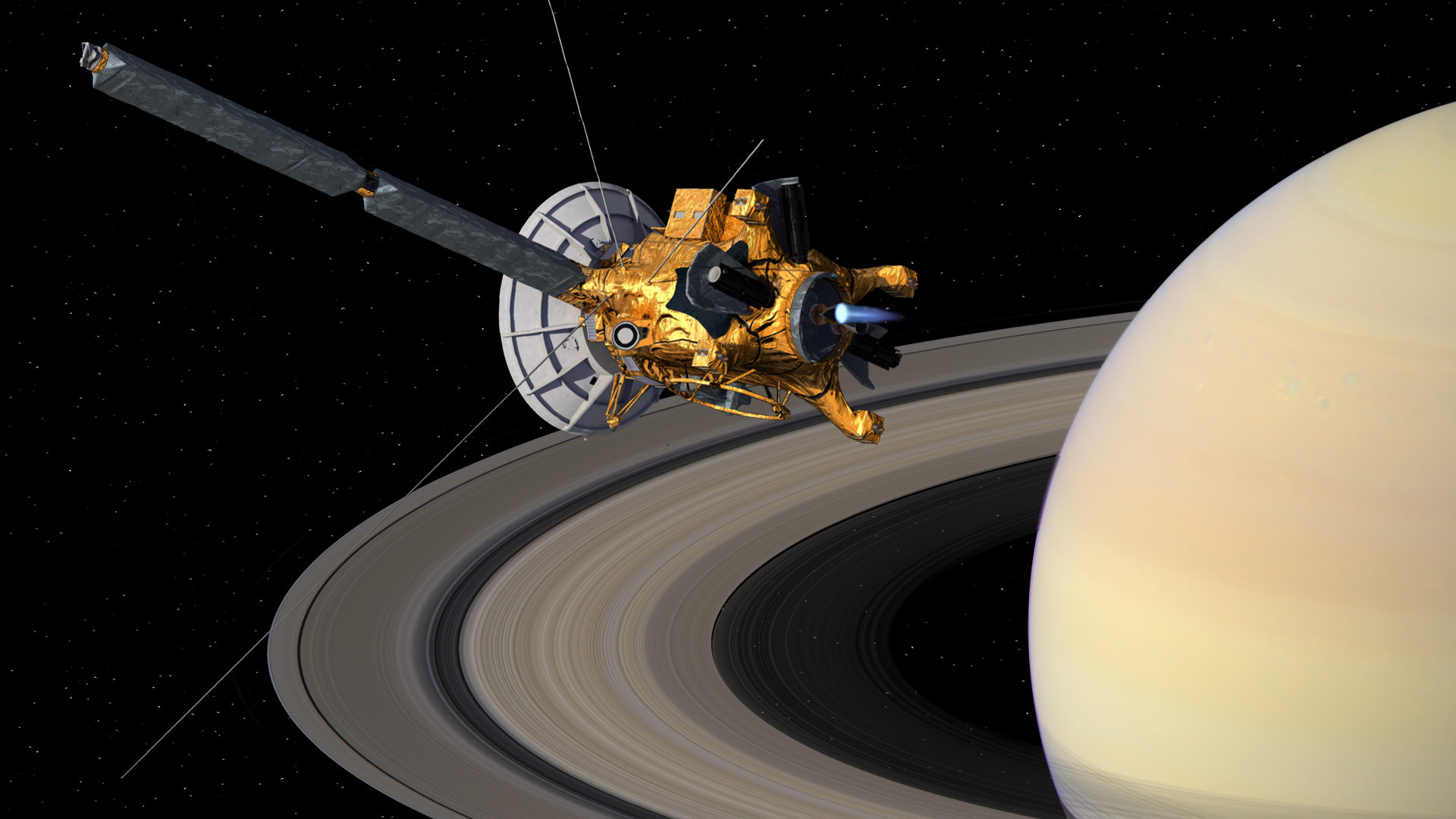 Το Cassini «αυτοκτονεί» σήμερα στον Κρόνο [BINTEO]