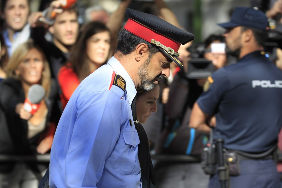 Ο αρχηγός της καταλανικής αστυνομίας διώκεται για «ανταρσία»