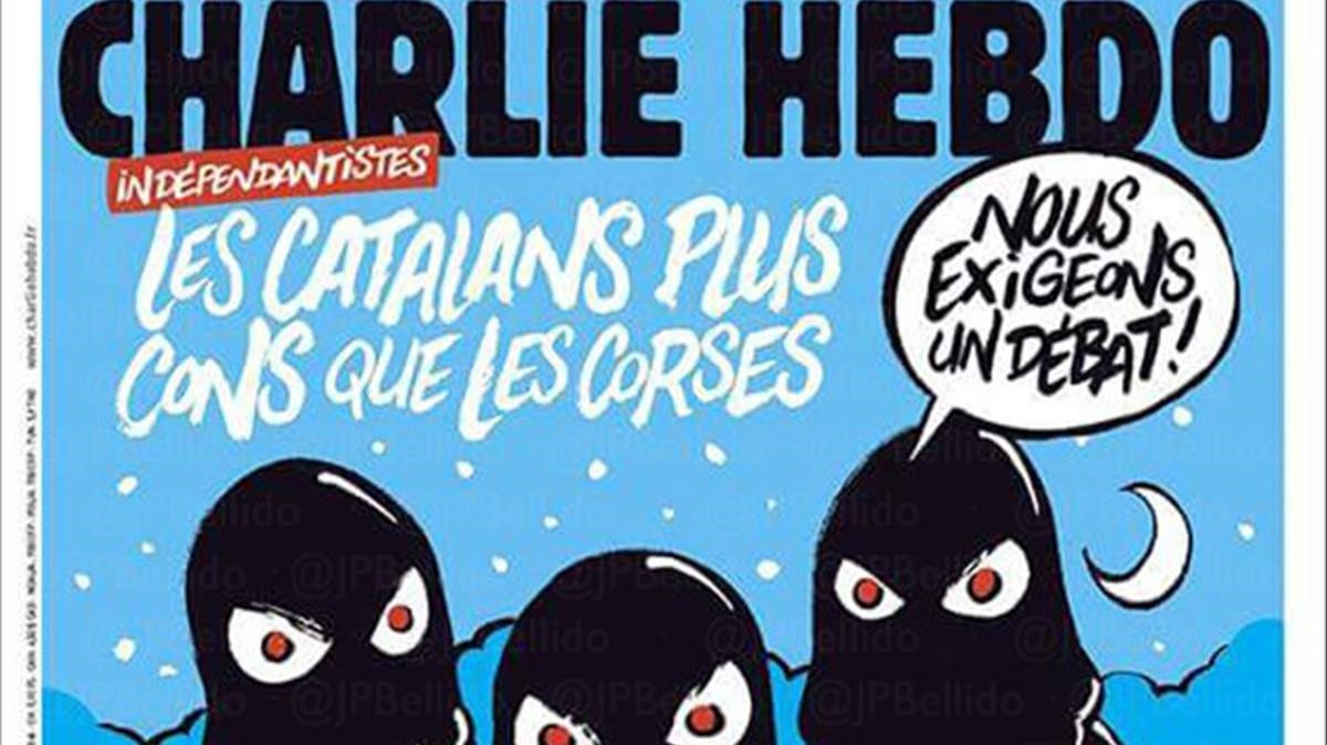 Charlie Hebdo: «Οι Καταλανοί είναι πιο μαλάκες από τους Κορσικανούς»