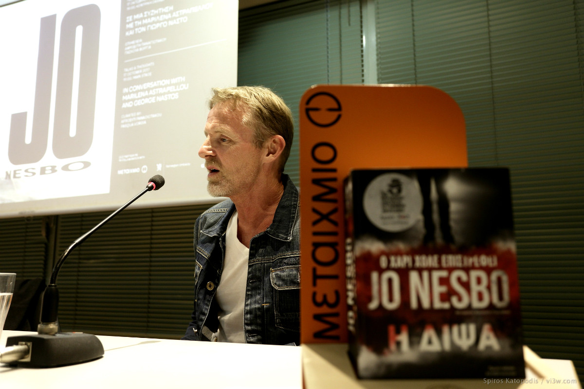 Τζο Νέσμπο: Το Tvxs.gr συνάντησε τον «βασιλιά της αστυνομικής λογοτεχνίας»