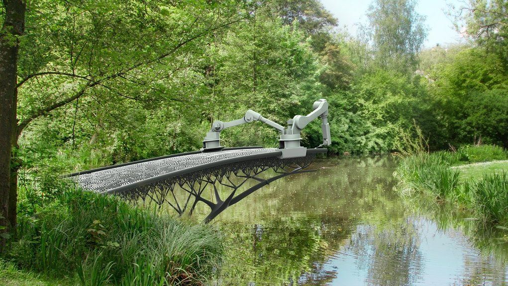 Γέφυρα φτιαγμένη με εκτυπωτή λειτούργησε στην Ολλανδία
