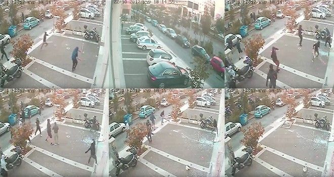 Βίντεο από την επίθεση στα γραφεία του «Έθνους»