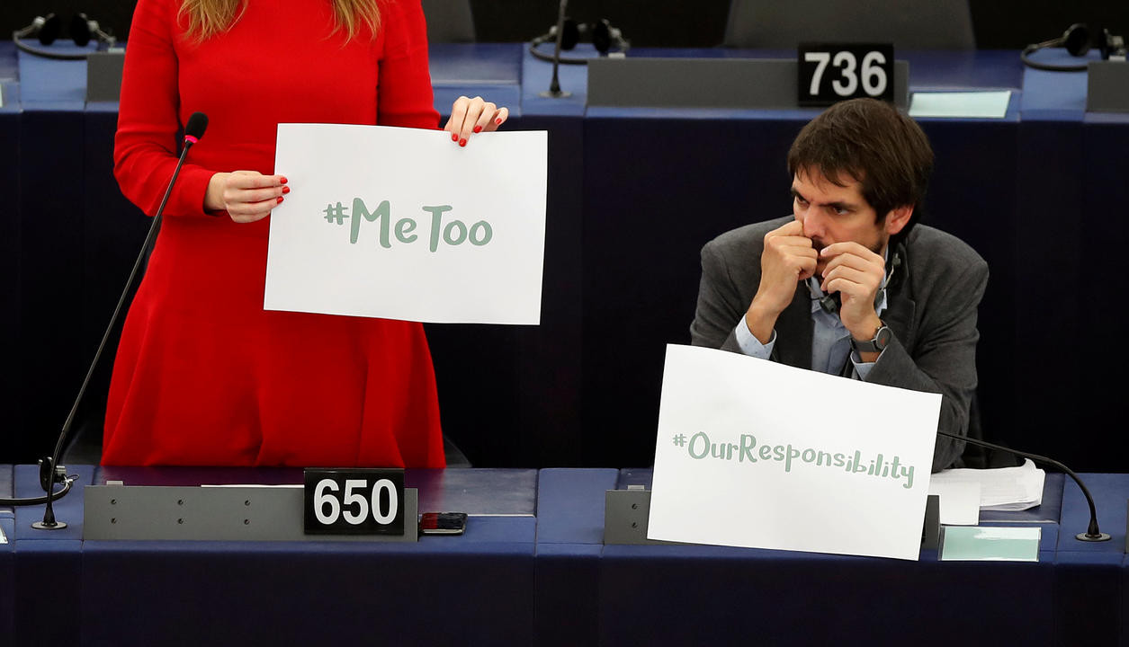 #Metoo στο Ευρωκοινοβούλιο κατά της σεξουαλικής βίας