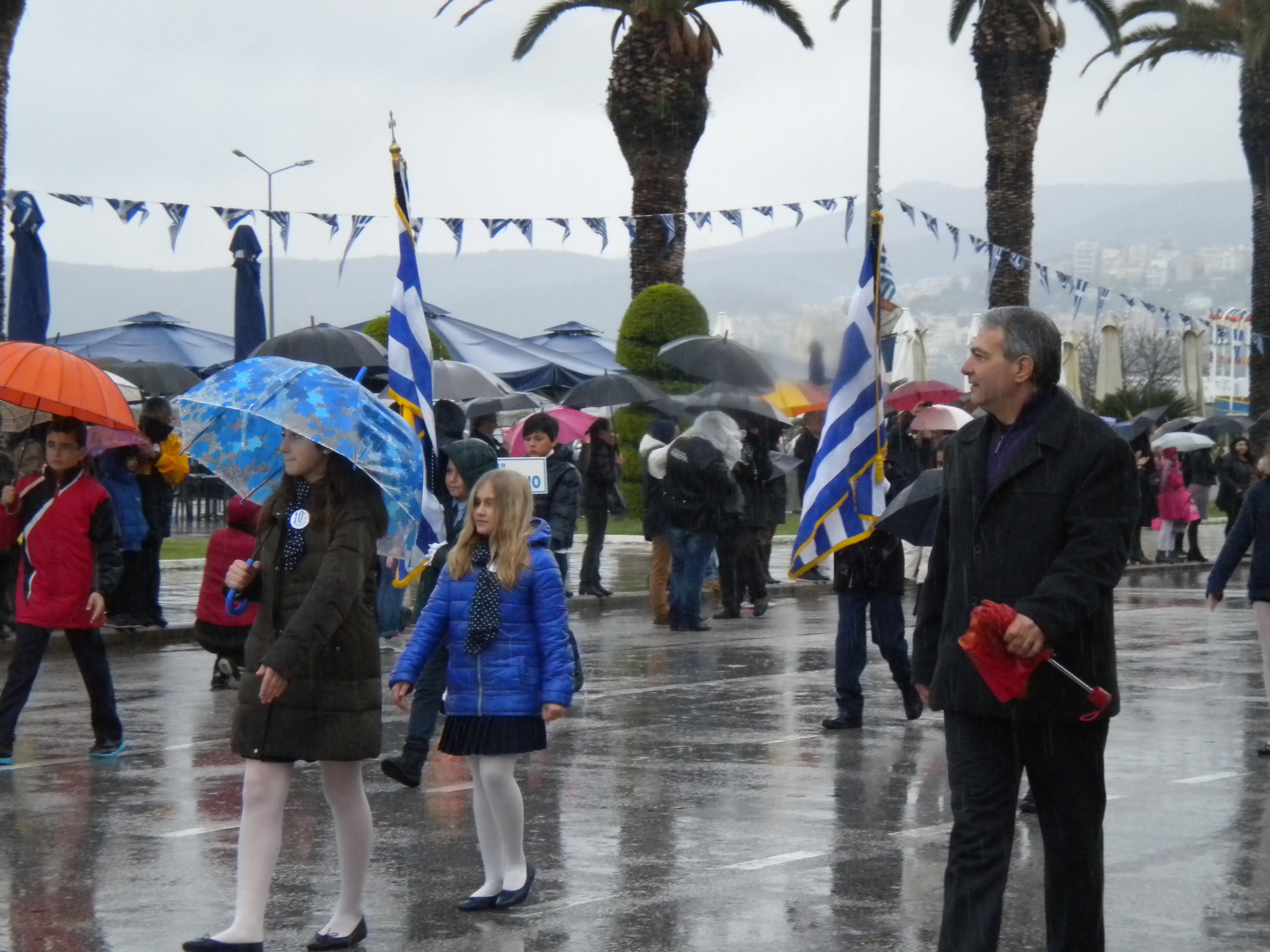 28η Οκτωβρίου υπό βροχή