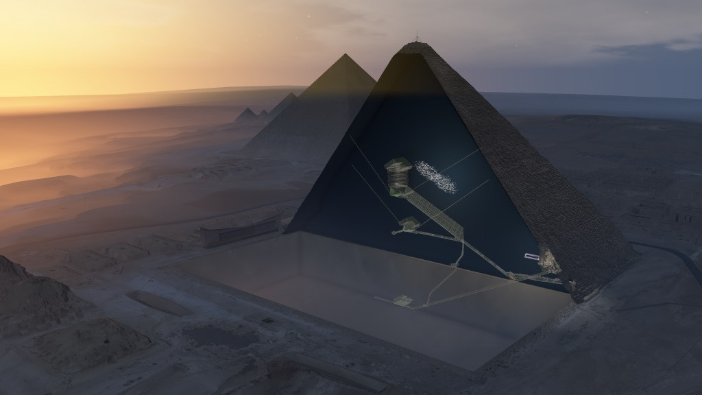 Μυστηριώδης θάλαμος στην πυραμίδα του Χέοπα [ΦΩΤΟ + ΒΙΝΤΕΟ]