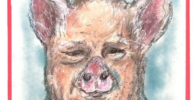 Ο Καρλ Λάγκερφελντ σκίτσαρε τον Γουάινστιν ως γουρούνι [ΦΩΤΟ]