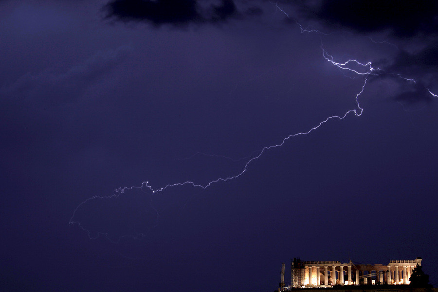 Timelapse βίντεο: Η καταιγίδα στην Αθήνα σε 200 δευτερόλεπτα