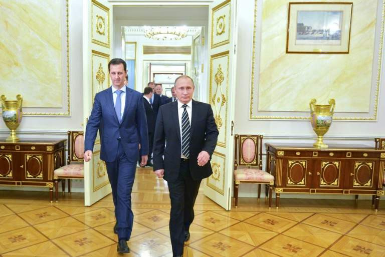 Πούτιν και Άσαντ συναντήθηκαν στο Σότσι