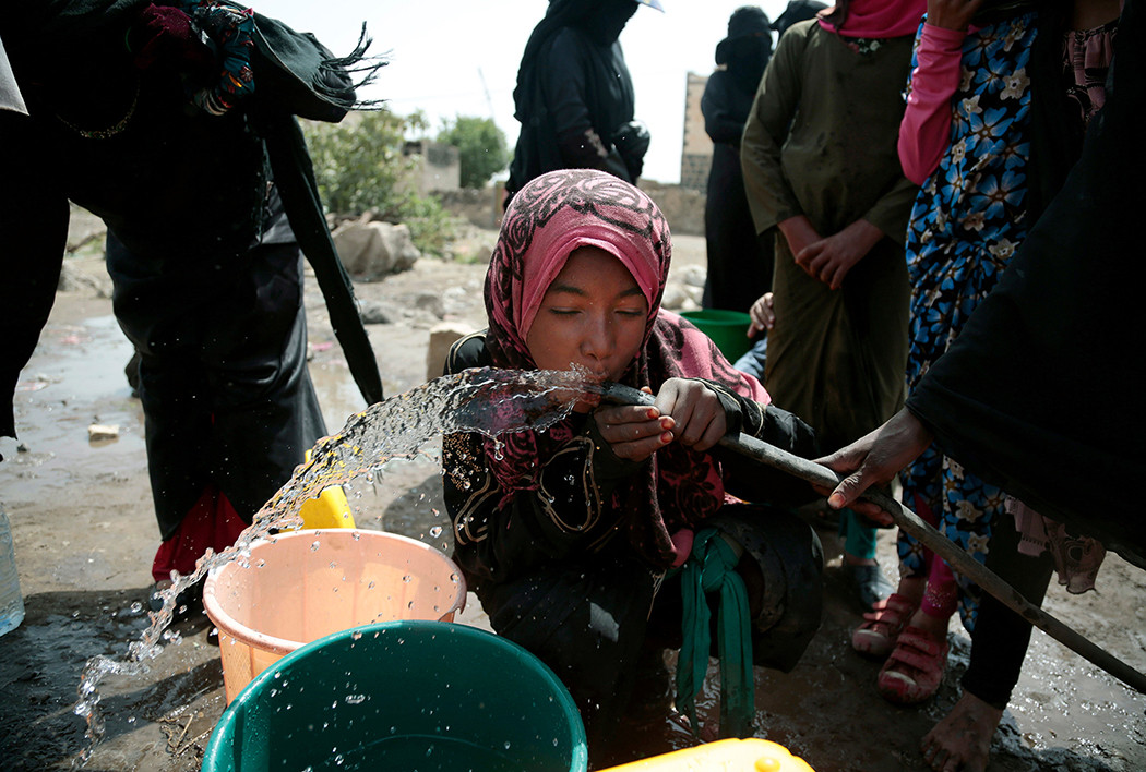 Υεμένη: 2,5 εκατ. άνθρωποι δεν έχουν πρόσβαση σε καθαρό νερό λόγω του αποκλεισμού