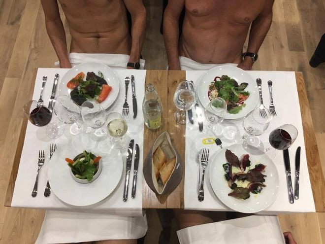 Το πρώτο εστιατόριο στο Παρίσι για γυμνιστές [ΦΩΤΟ+ΒΙΝΤΕΟ]
