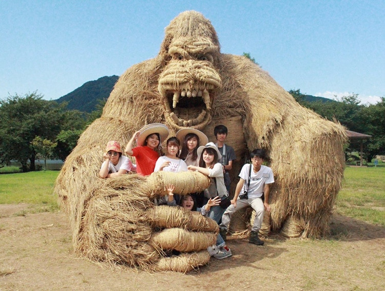 Τεράστια γλυπτά από στάχυα ρυζιού στην Ιαπωνία [ΦΩΤΟ+ΒΙΝΤΕΟ]