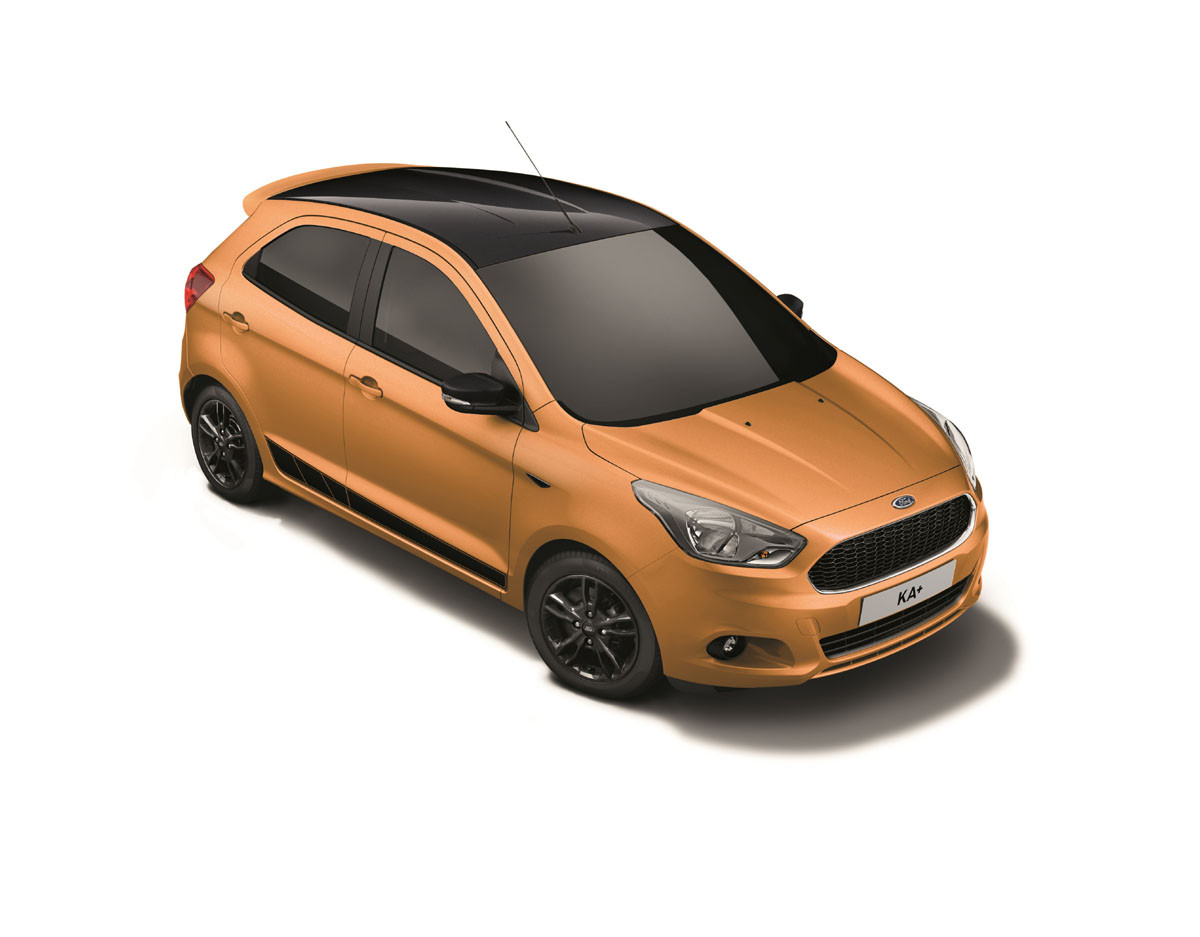 Ένα πολύχρωμο μικρό: Ford KA+ Colour Edition
