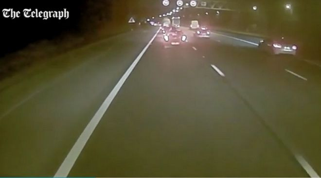 Σαν τρελό φορτηγό… όταν ο οδηγός αποκοιμιέται στο τιμόνι [Βίντεο]