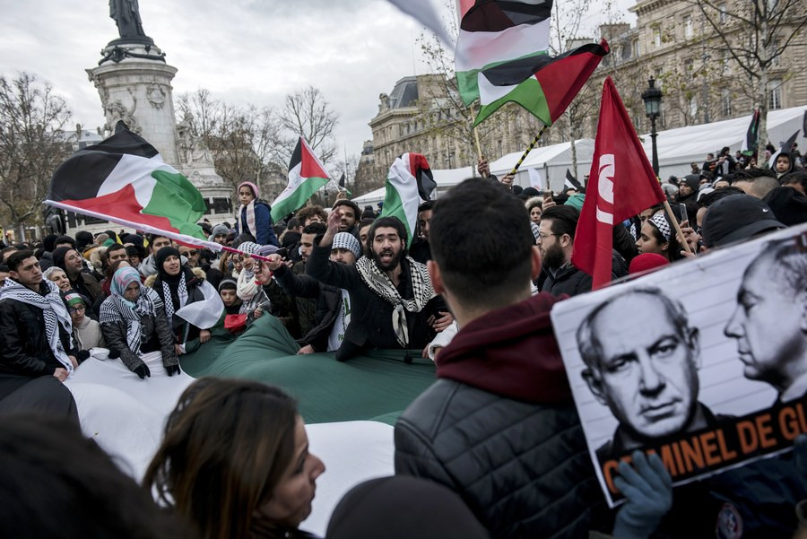 Γαλλία: Διαδηλώσεις κατά της αυριανής επίσκεψης Νετανιάχου στο Παρίσι