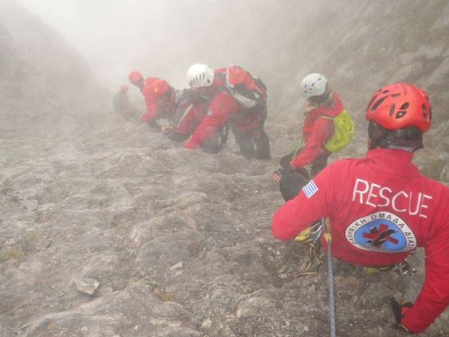 Σε εξέλιξη νέα επιχείρηση διάσωσης ορειβατών στον Όλυμπο