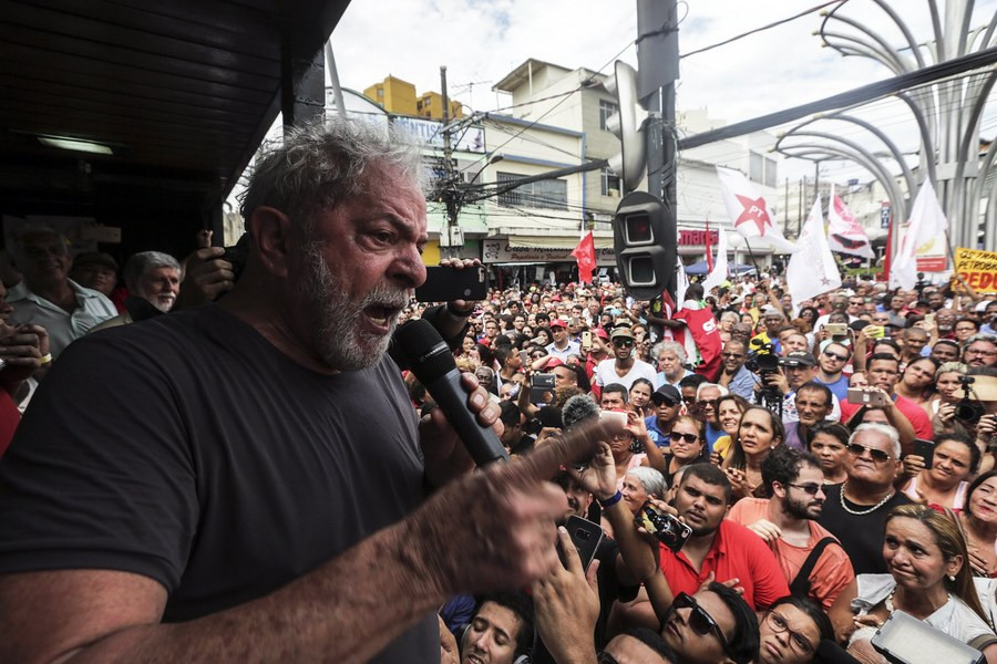 Ξανά υποψήφιος για την προεδρία της Βραζιλίας ο Λούλα