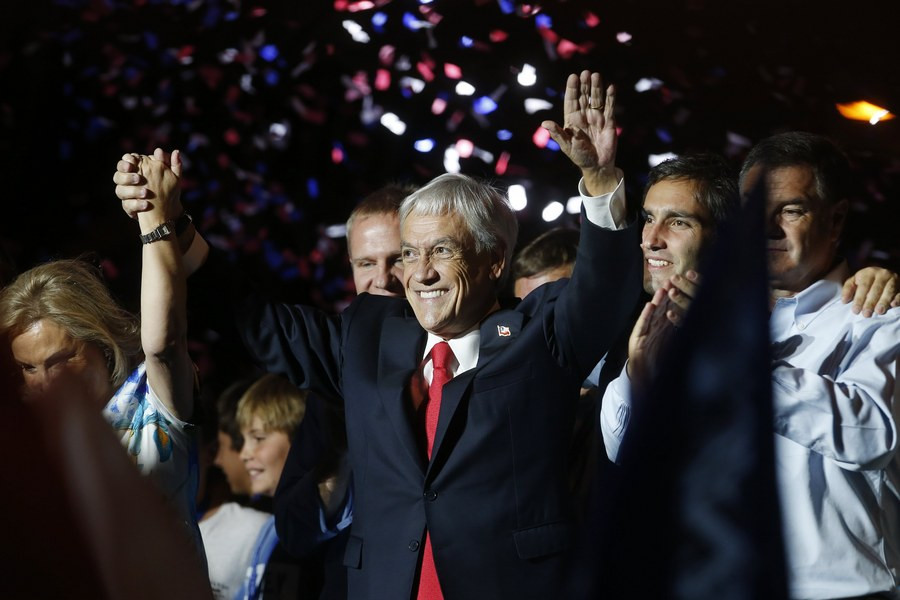 Χιλή: Ο συντηρητικός Σεμπαστιάν Πινιέρα νικητής των προεδρικών εκλογών
