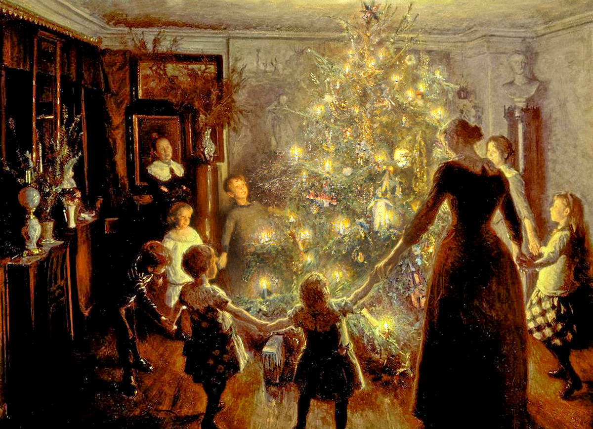 Η ιστορία του πρώτου χριστουγεννιάτικου δέντρου