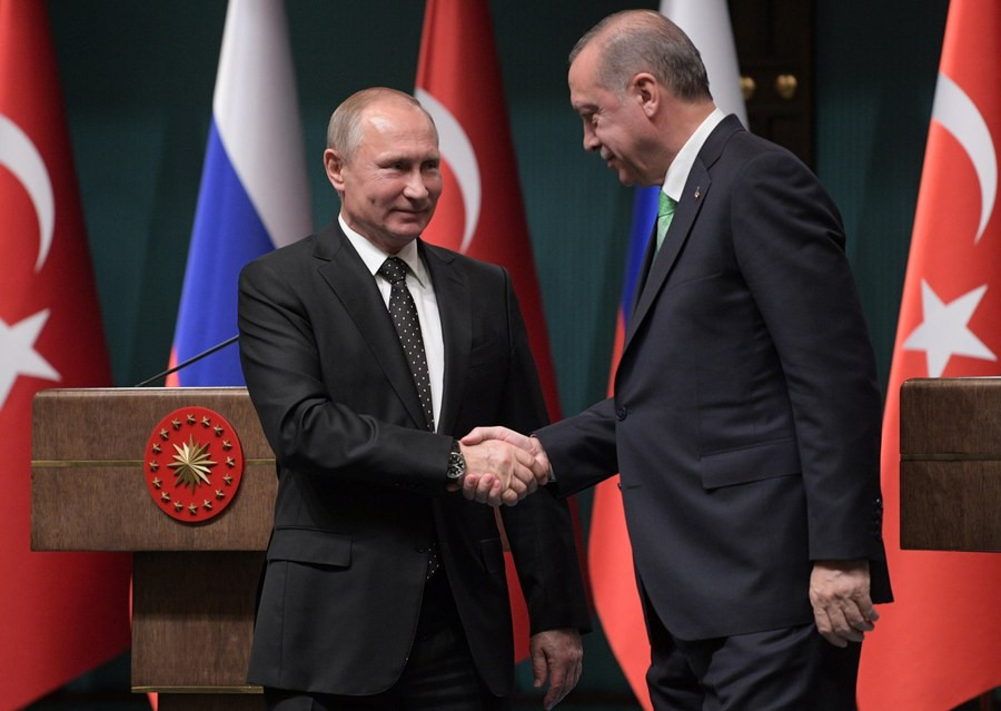 Πούτιν και Ερντογάν συμφώνησαν για ίδρυση Παλαιστινιακού Κράτους