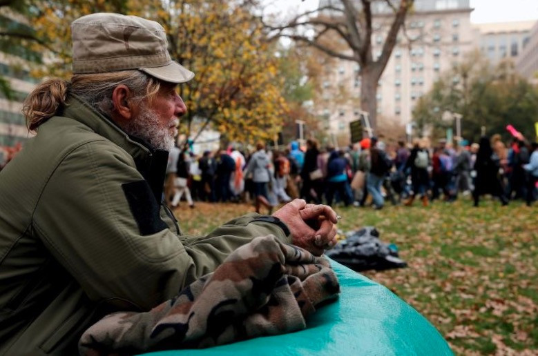 Αύξηση των αστέγων για πρώτη φορά μετά τη Μεγάλη Ύφεση στις ΗΠΑ