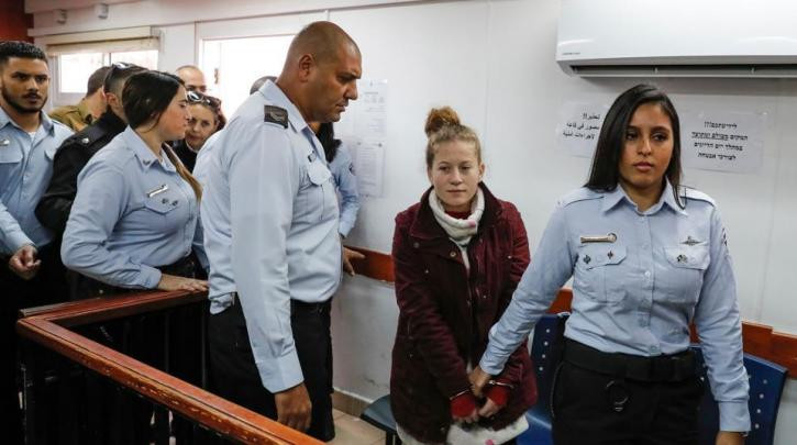 Ισραηλινό στρατοδικείο απήγγειλε κατηγορίες κατά της ξαδέλφης της Άχεντ Ταμίμι