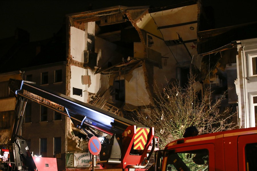 Μεγάλη έκρηξη στην Αμβέρσα – Κατέρρευσε πολυκατοικία – 20 τραυματίες