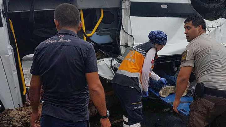 Τουρκία: Έντεκα νεκροί και 46 τραυματίες σε δυστύχημα με λεωφορείο