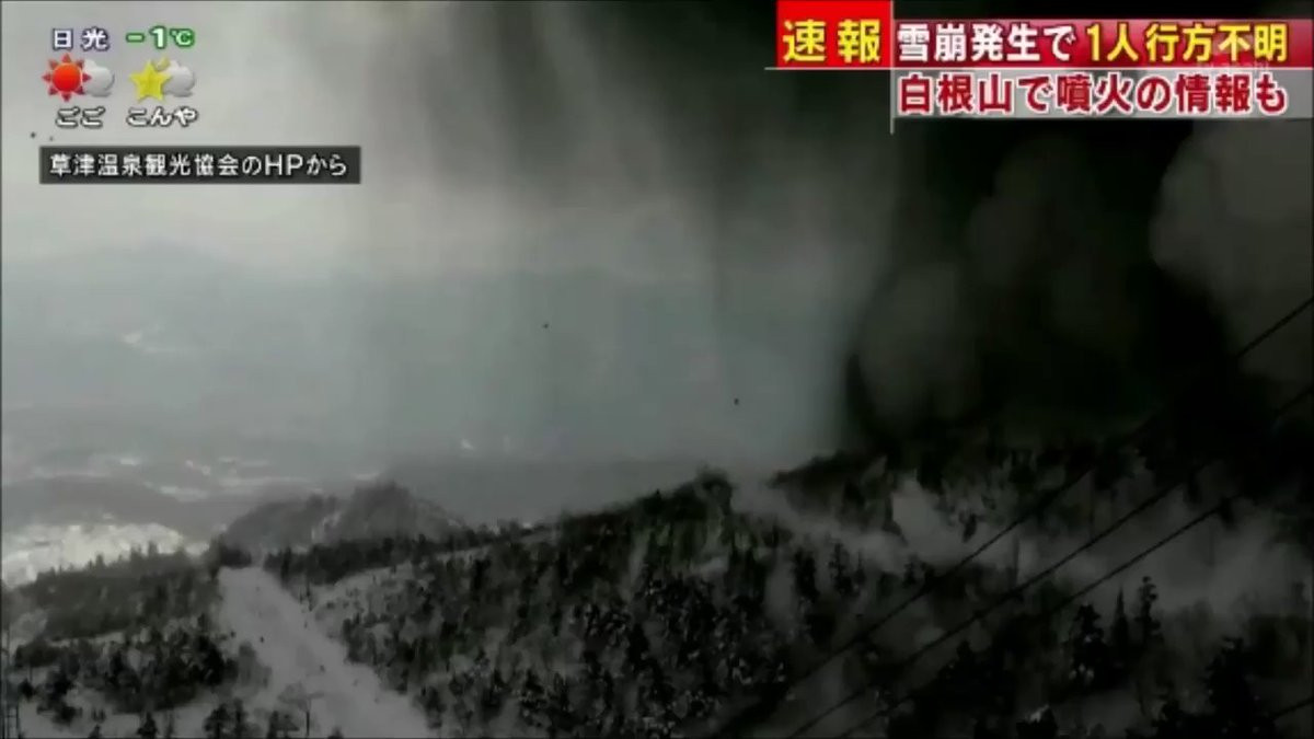 Ιαπωνία: Ένας νεκρός και τραυματίες από χιονοστιβάδα που προκάλεσε έκρηξη ηφαιστείου [ΒΙΝΤΕΟ]