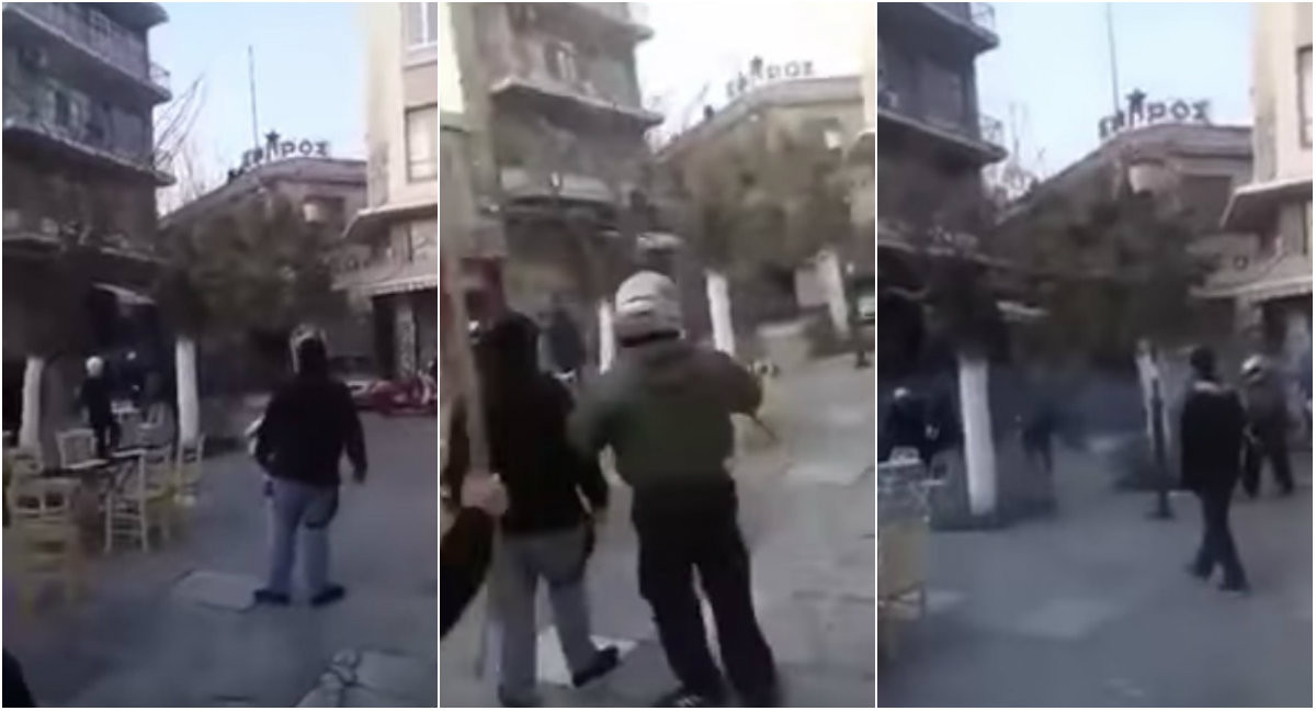 Βίντεο από την επίθεση των ακροδεξιών στο θέατρο ΕΜΠΡΟΣ