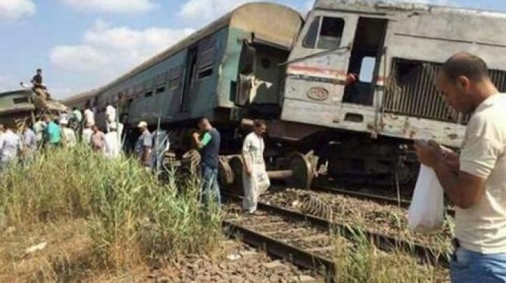 Πολύνεκρη σύγκρουση τρένων στην Αίγυπτο