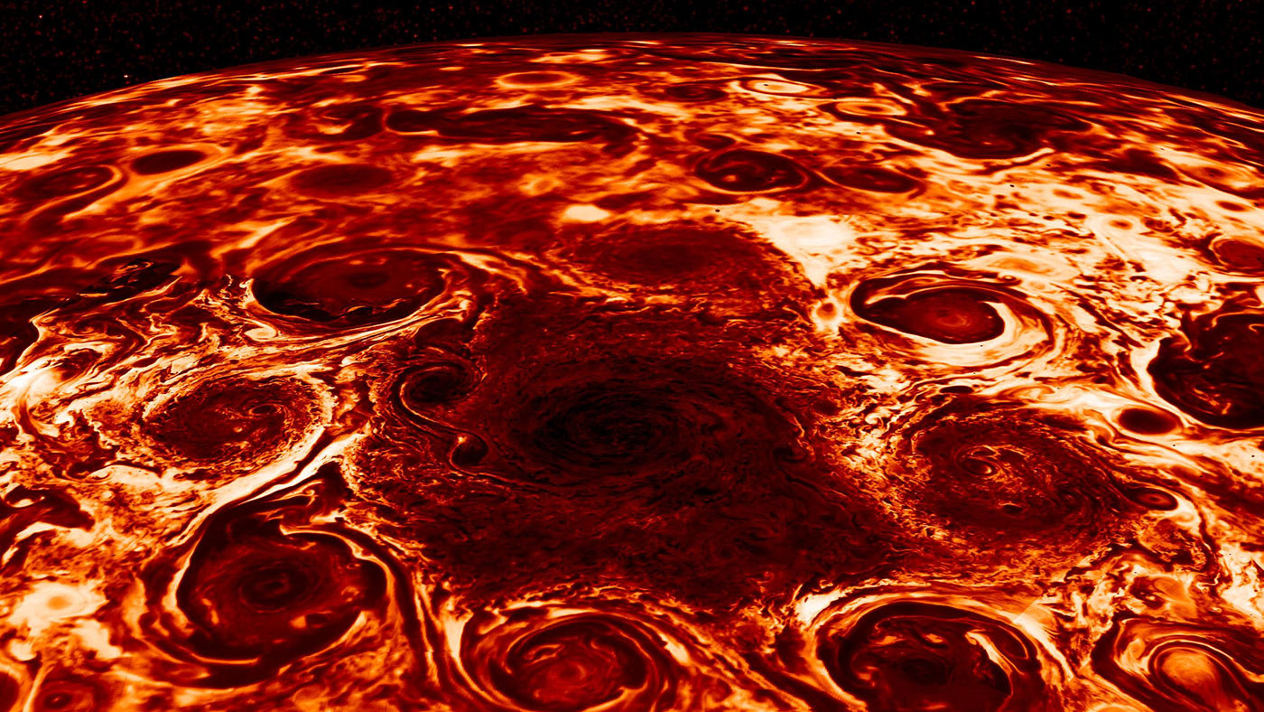 Νέες αποκαλύψεις από το Juno της NASA για τα βάθη του Δία
