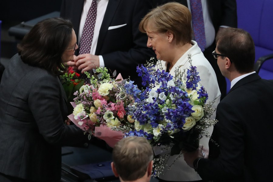 Η Μέρκελ εξελέγη -ξανά- καγκελάριος της Γερμανίας