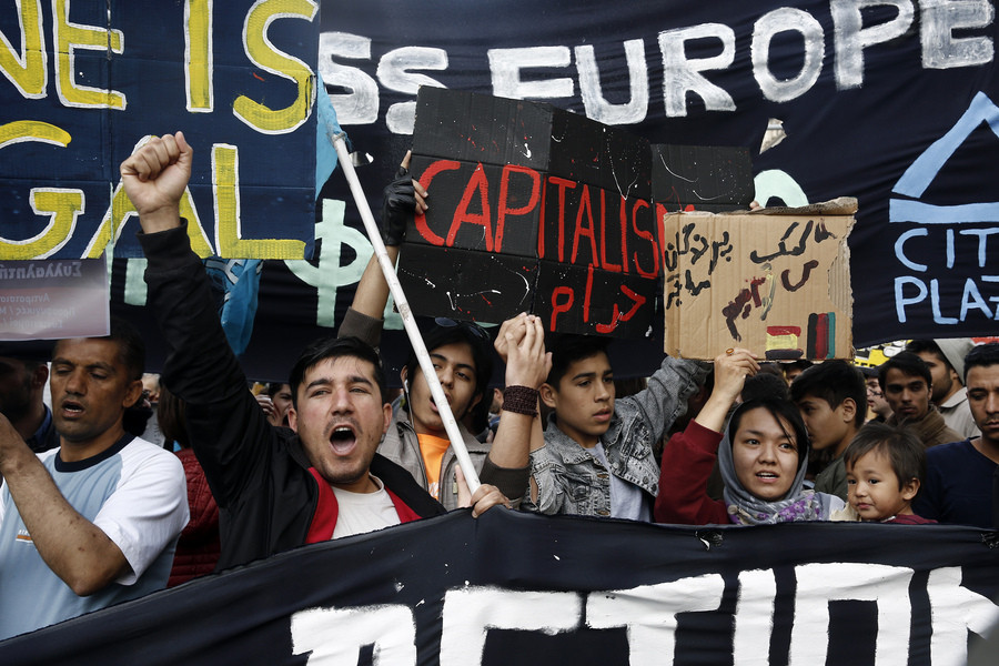 Αντιφασιστικά, αντιρατσιστικά συλλαλητήρια στην Αθήνα και σε άλλες πόλεις [Βίντεο]