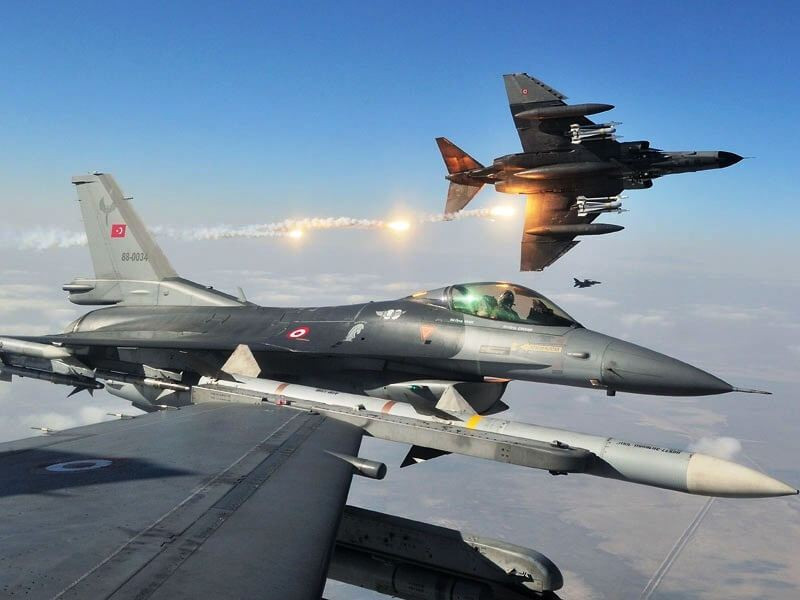 Το είπε και το έκανε ο Ερντογάν: Τουρκικά μαχητικά βομβάρδισαν το Βόρειο Ιράκ