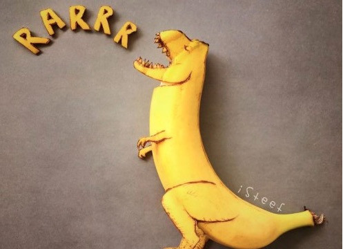 Δημιουργώντας τέχνη από… μπανάνα [ΦΩΤΟ]