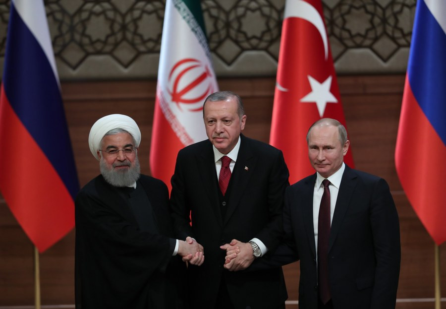 Πούτιν, Ερντογάν και Ροχανί θέλουν «σταθερή εκεχειρία» στη Συρία