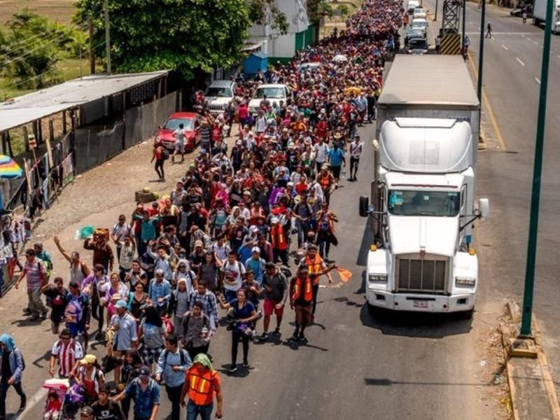 Μεξικό: Το «καραβάνι» των παράτυπων μεταναστών εγκατέλειψε το σχέδιο να φτάσει στις ΗΠΑ