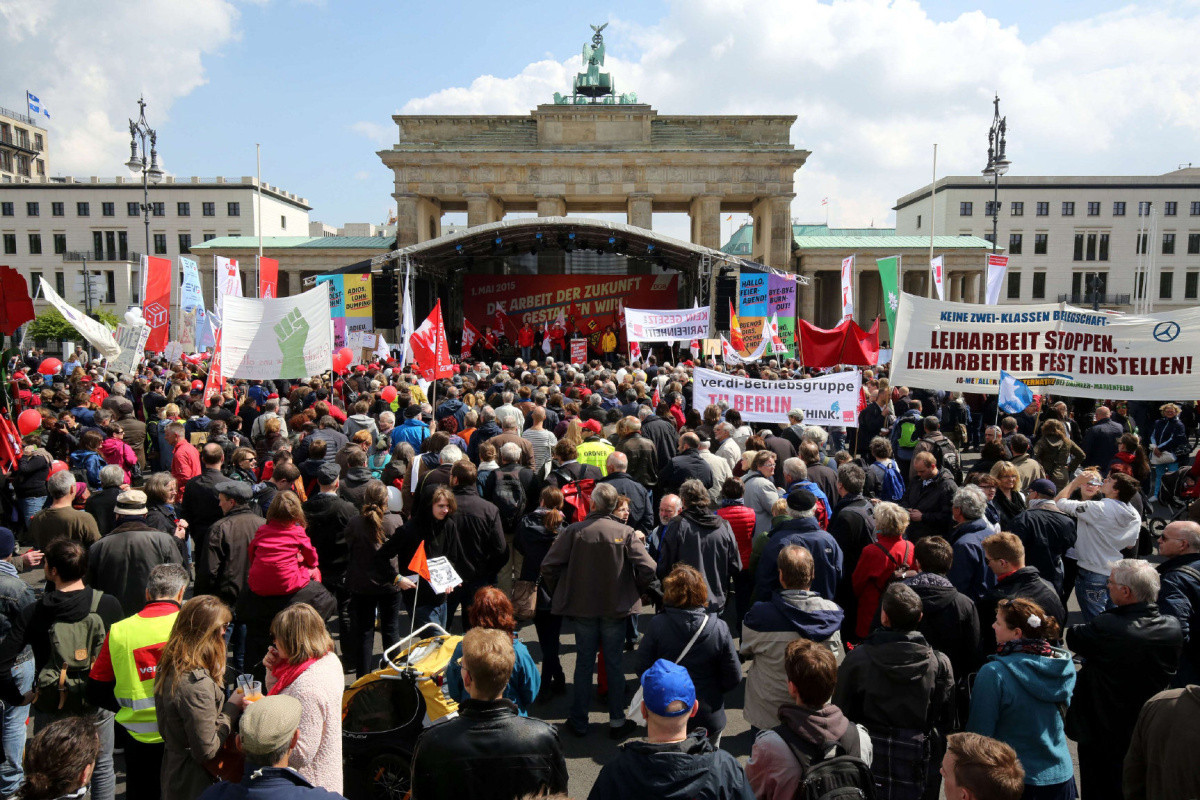 Τα γερμανικά συνδικάτα ζητούν ελάφρυνση του ελληνικού χρέους και τερματισμό της λιτότητας