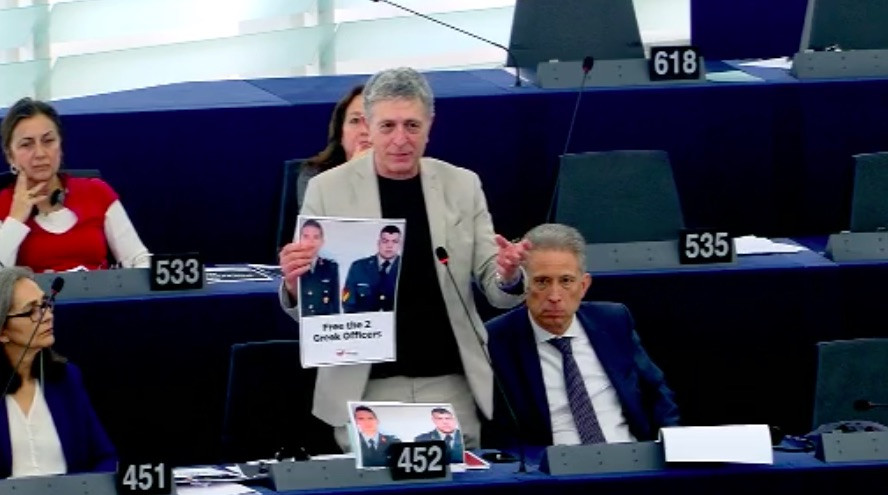 Παρέμβαση Κούλογλου στην Ολομέλεια του Ευρωκοινοβουλίου: Οι Έλληνες αξιωματικοί θα νικήσουν την ομηρεία