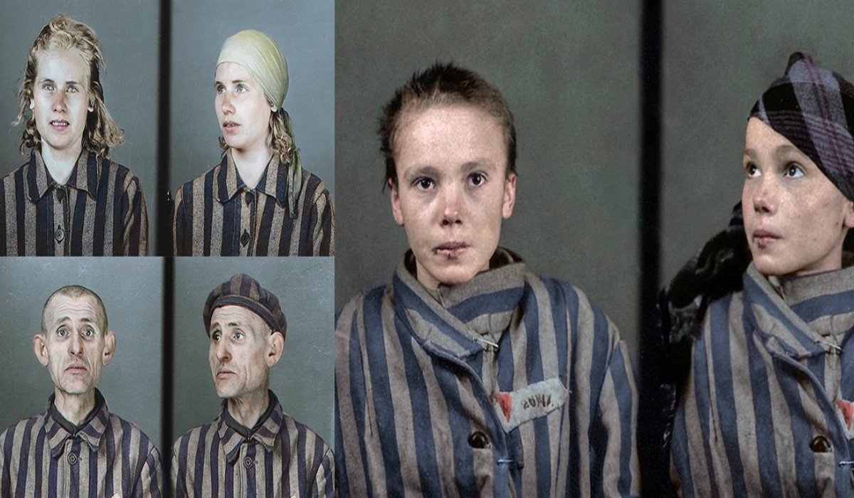Τα πρόσωπα του Άουσβιτς: Η φρίκη του Χίτλερ με χρώμα [ΦΩΤΟ]